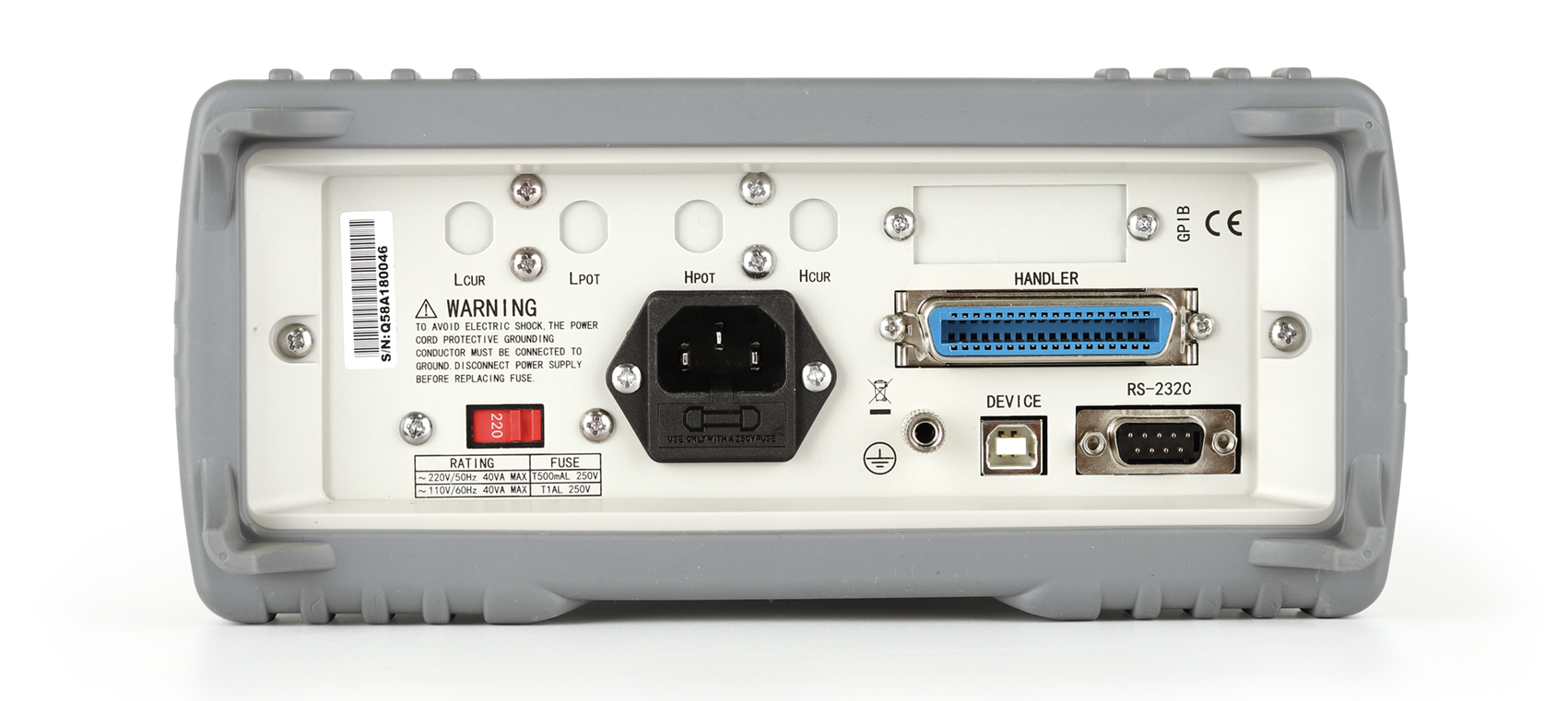 TH2817C+filter balance tester
