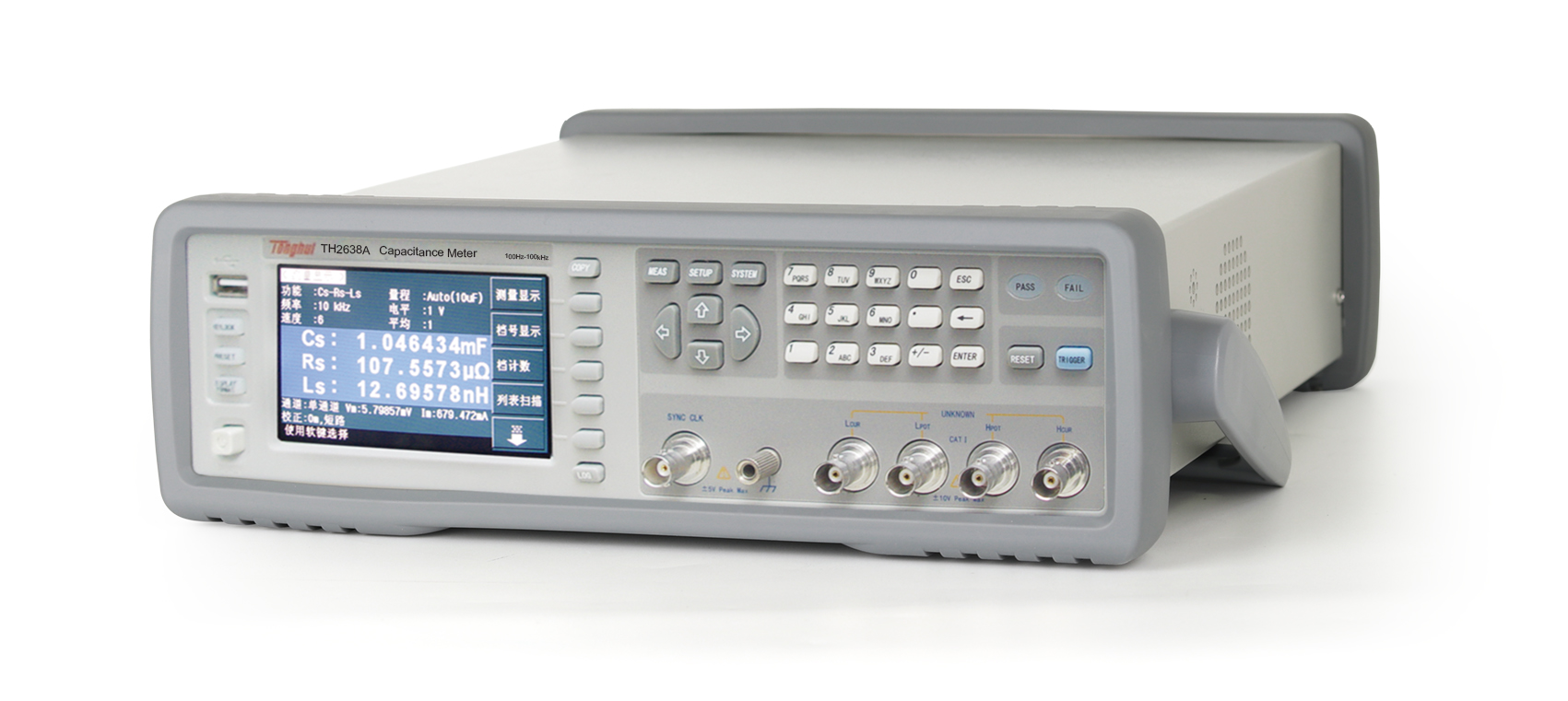 TH2638A high-speed precision capacitance measuring instrument