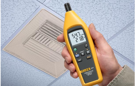 Fluke 971 temperature and humidity measuring instrument