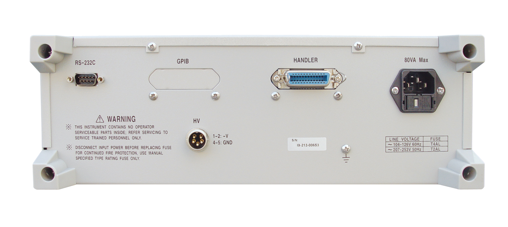 TH2689A capacitor leakage current/insulation resistance tester