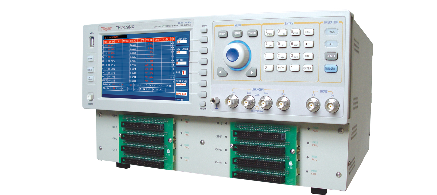 TH2829NX 自动变压器测试系统