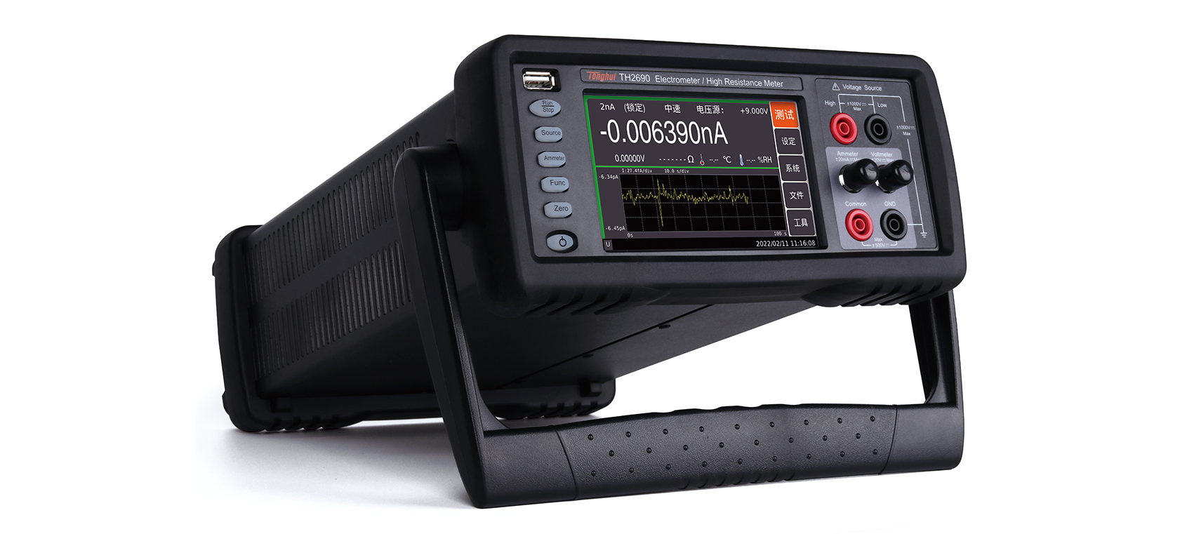 TH2690 flying ammeter/electrometer/megger