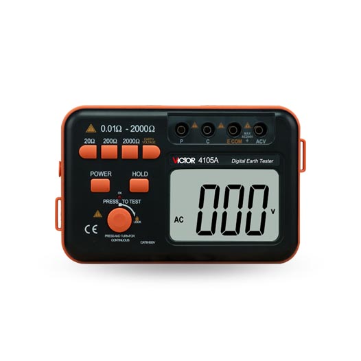 VICTOR 4105A接地电阻测试仪打桩