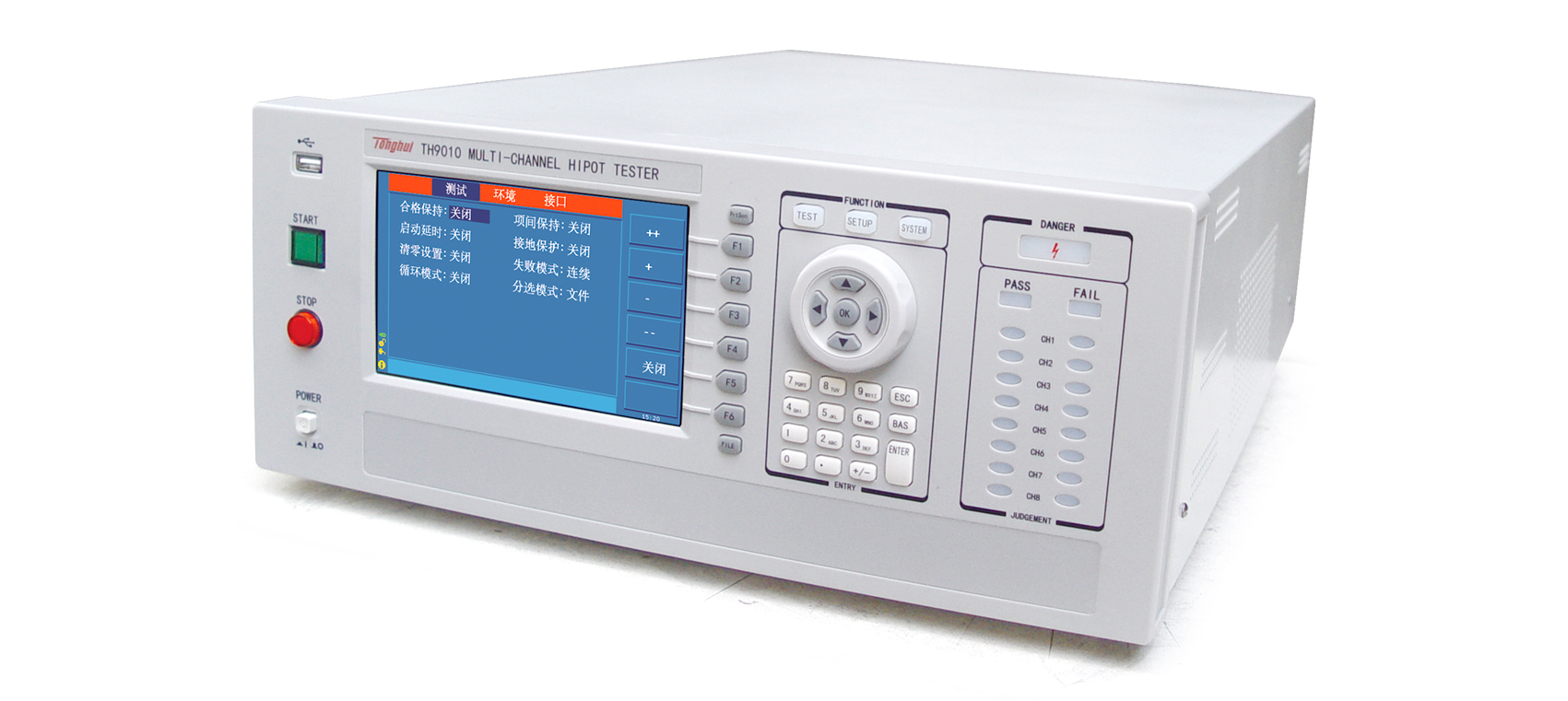 TH9010 parallel multi-channel withstand voltage tester