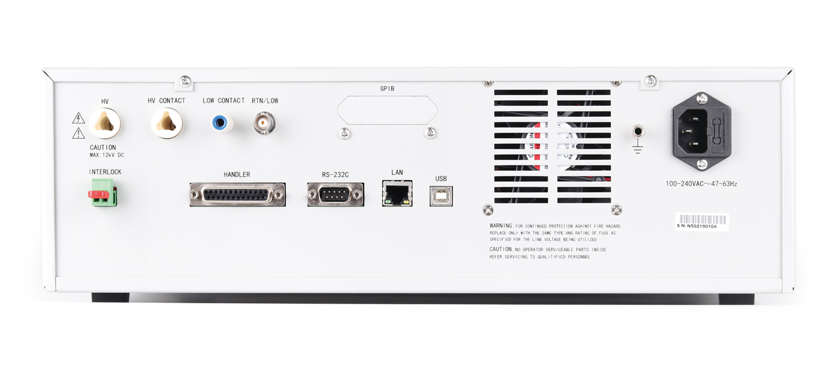 TH9120D Programmable DC Voltage Withstand Insulation Tester