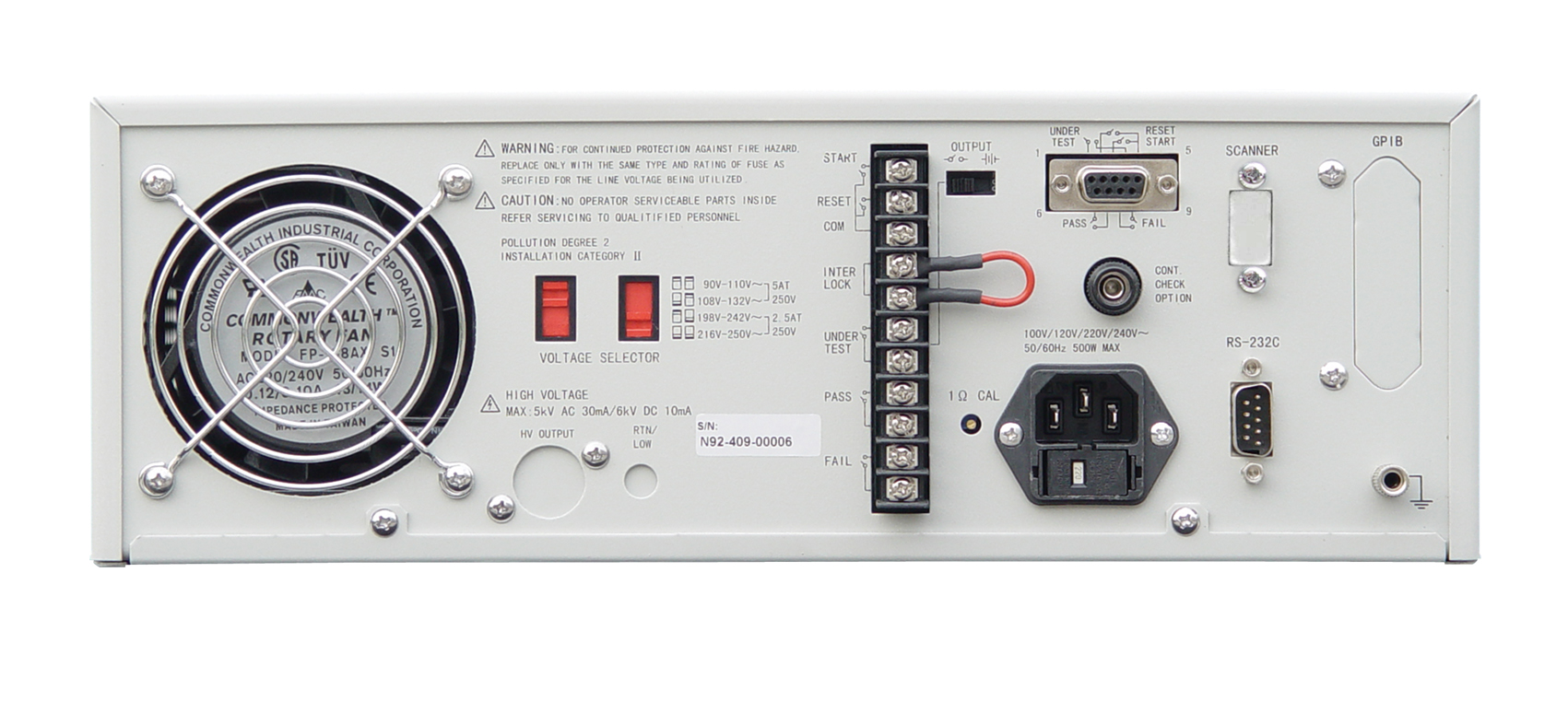 TH9201 Programmable AC/DC Voltage Withstand Insulation Tester