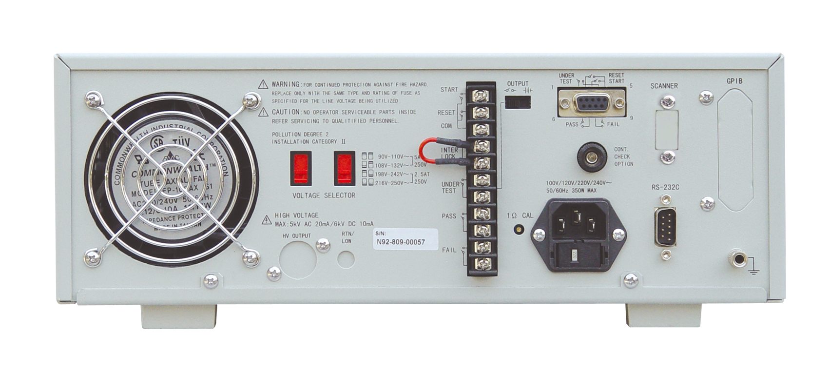 TH9201B Programmable AC/DC Voltage Withstand Insulation Tester