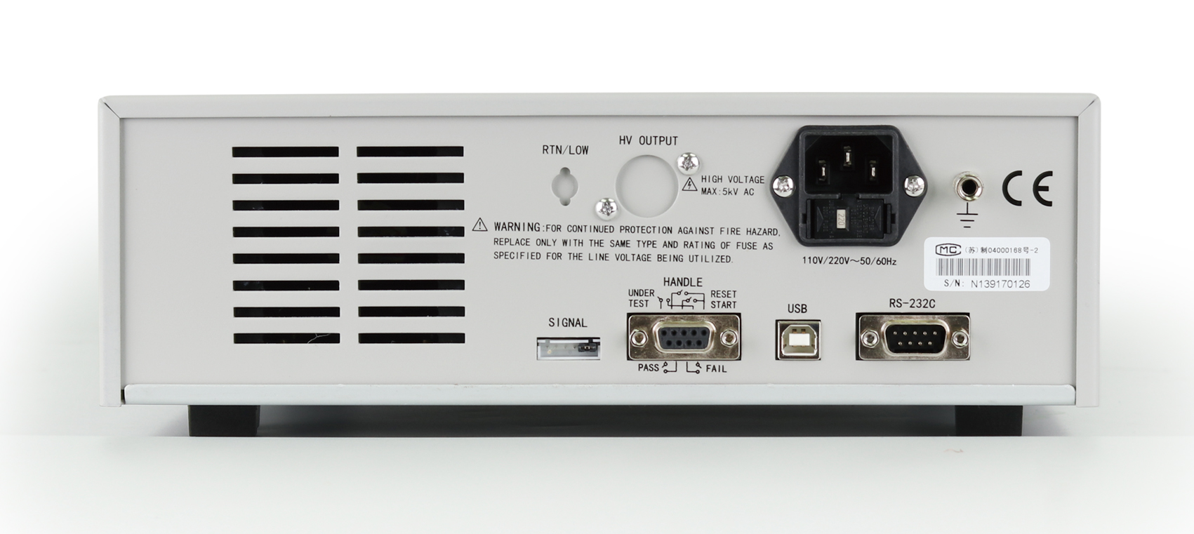 TH9310B programmable AC withstand voltage tester
