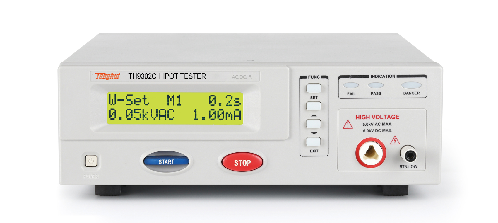 TH9302C Programmable AC/DC Voltage Withstand Insulation Tester