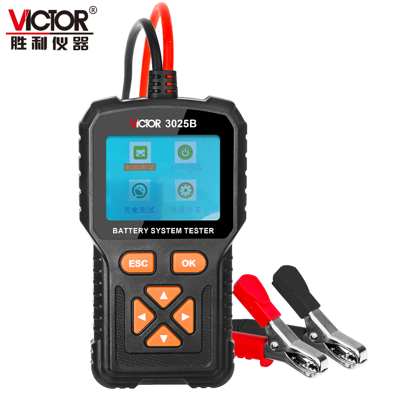 VICTOR 3025A智能蓄电池检测仪