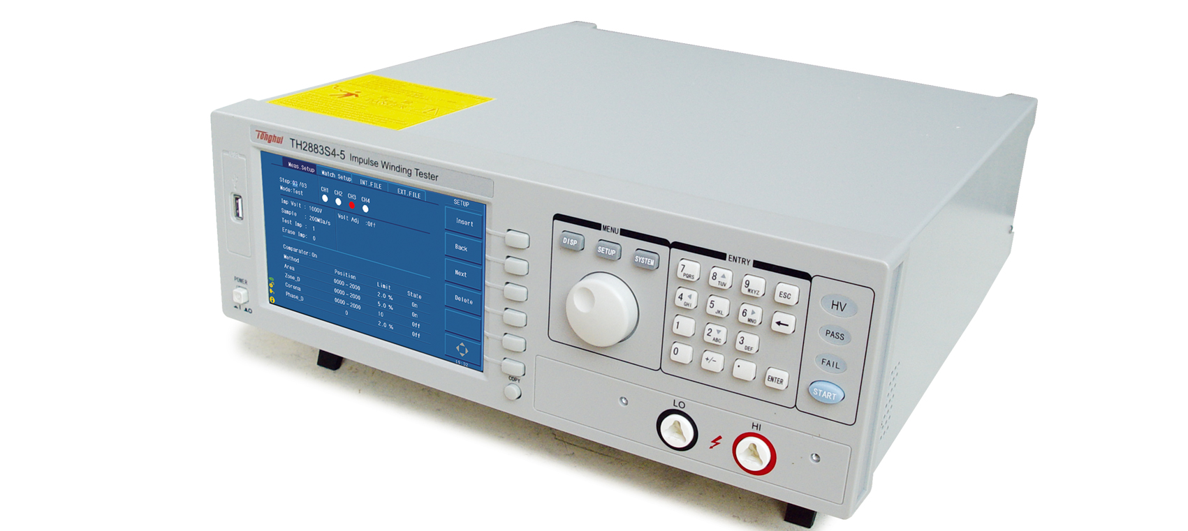 TH2883S4-5 pulse coil tester