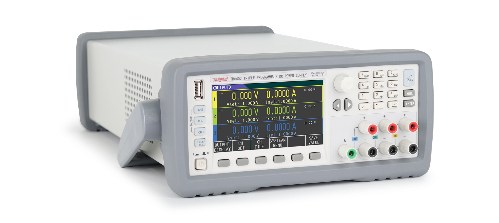 TH6402 三通道可编程线性直流电源