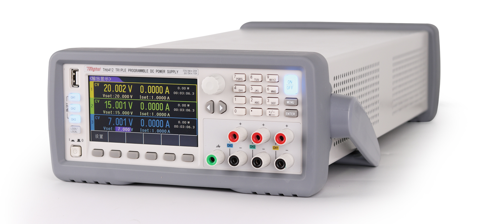 TH6412 三通道可编程线性直流电源