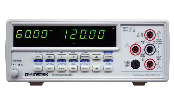 GDM-8246双显示可编程数字台式电表